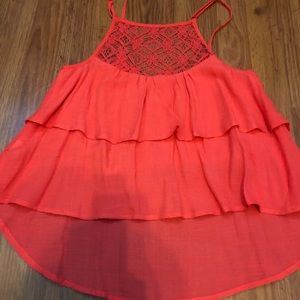 Mine summer layered orange top.